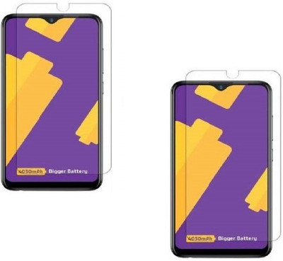 ISAAK Tempered Glass Guard for Vivo Y90(Pack of 2)