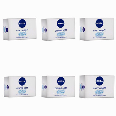 39% OFF on Nivea Creme Soft soap(6 x 75 g) 39% OFF on Nivea Creme Soft soap(6 x 75 g)