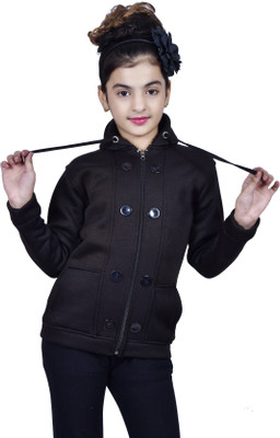 Blushh Collection Full Sleeve Solid Girls Sweatshirt
