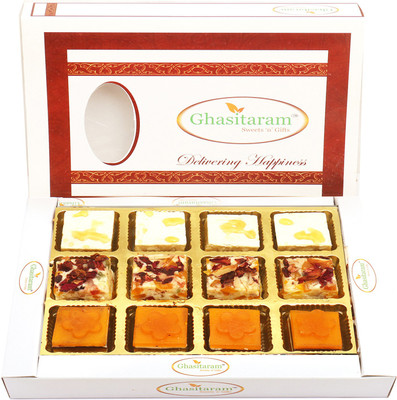 Ghasitaram Gifts Sweets-Choco Honey and Mango Delight Sweets 12 pcs Box(300 g)