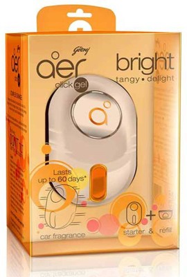 Godrej TANGY ORANGE Fridge Freshener(45 g)