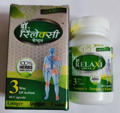 DR Relaxi RAJASTHAN HERBALS CAPSULES (AYURVEDIC) FOR JOINT(Pack of 3)