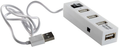 QHMPL usb electric board qhm6660 USB Hub White QHMPL Mobile Accessories