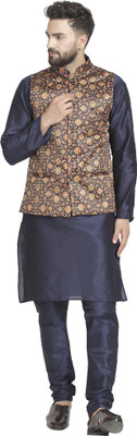 BEN COOPER Men Kurta Churidar Ethnic Jacket Set