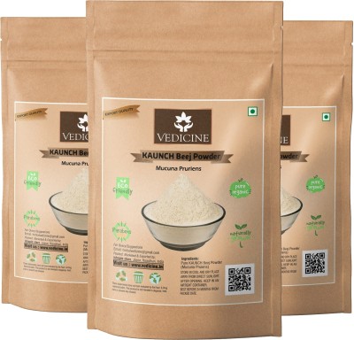 VEDICINE Bio Organic KAUNCH BEEJ Powder(300 g)