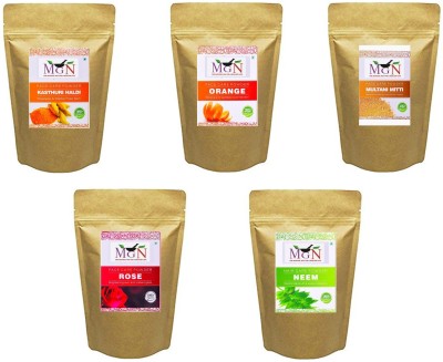 MG Naturals KASTURI HALDI , ORANGE , MULTANI MITTI , ROSE , NEEM POWDER(500 g)