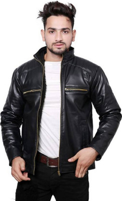 SMKART Full Sleeve Solid Men Jacket