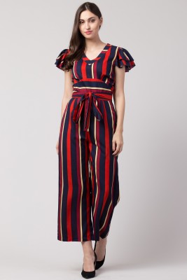 SLENOR Striped Women Jumpsuit