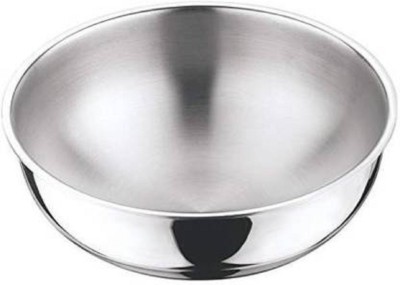 Vinod Platinum Triply Extra Deep Tasala 24 cm Pot 24 cm diameter 3.3 L capacity(Stainless Steel, Induction Bottom)