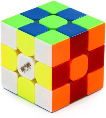 Cubelelo QiYi Thunderclap V3 M 3x3 Stickerless (Magnetic) Cube Puzzle  (1 Pieces)