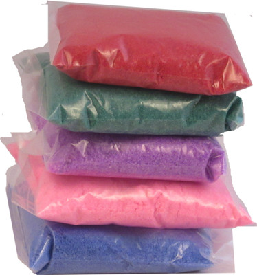 SUNINOW Pack of 5 Rangoli Powder(Multicolor)