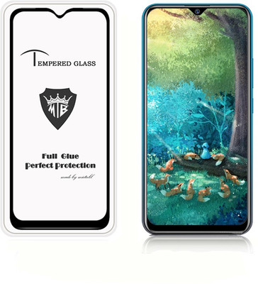 MOBIRUSH Edge To Edge Tempered Glass for Vivo U10(Pack of 1)