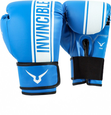 Invincible TEJAS Fitness Training Boxing Gloves(Blue)