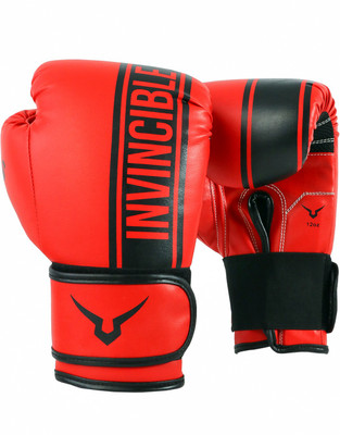 Invincible TEJAS Fitness Training Boxing Gloves(Red)
