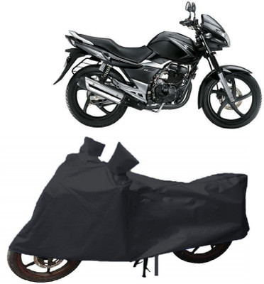 Shree ji traders Two Wheeler Cover for Suzuki(GS 150R, Black)
