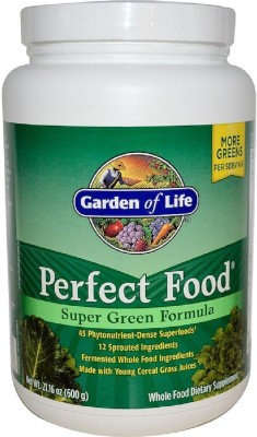 Garden Of Life Perfect Food, Super Green Formula, 1.3 lbs (600 g)(600 g)