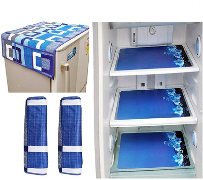 KANUSHI Fridge Mat(Width: 104 cm, Blue)