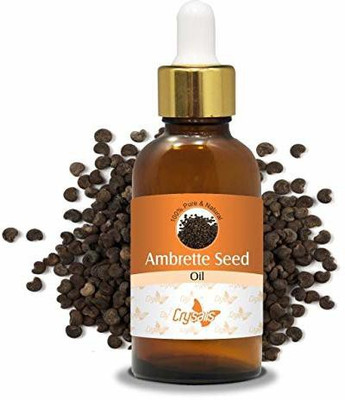 Crysalis Ambrette Seed Oil Pure & Natural With Dropper 100ml(100 ml)