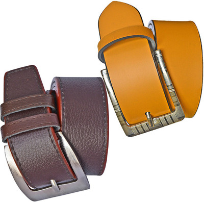 HENEDA Men Casual Multicolor Synthetic Belt