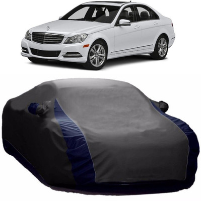 AutoKick Car Cover For Mercedes Benz C220 (With Mirror Pockets)(Multicolor)