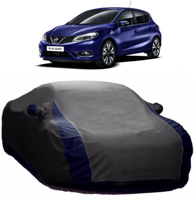 AutoKick Car Cover For Nissan Pulsar (With Mirror Pockets)(Multicolor)