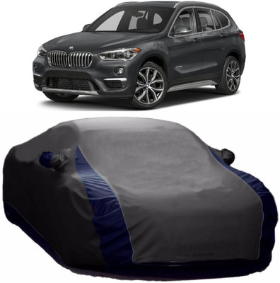 AutoKick Car Cover For BMW X1 (With Mirror Pockets)(Multicolor)