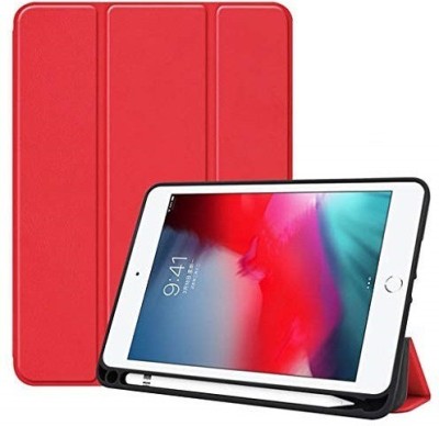realtech Flip Cover for Apple iPad Air 9.7 inch(Red, Dual Protection, Pack of: 1)