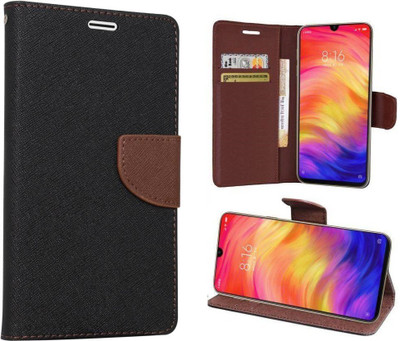 JAPNESE PRO Flip Cover for Honor 7C(Brown, Shock Proof)