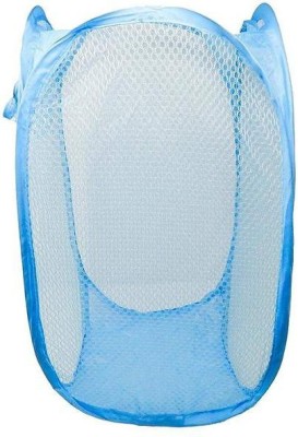 CASA FURNISHING 40 L Light Blue Laundry Bag(Nylon)