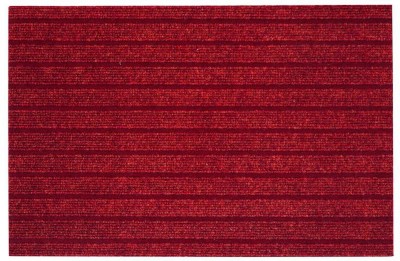 CASA FURNISHING PVC (Polyvinyl Chloride) Door Mat(Red, Large)