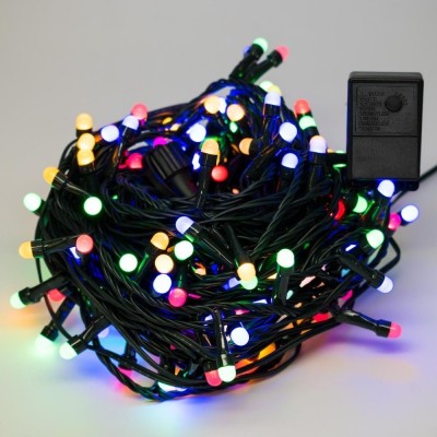 Olae 135 LEDs 45 m Multicolor Flickering, Steady String Rice Lights(Pack of 1)