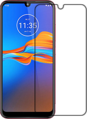 MBK Edge To Edge Tempered Glass for MOTOROLA MOTO E6 PLUS(Pack of 1)