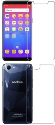 FashionCraft Front and Back Screen Guard for OPPO Realme 1(Pack of 2)