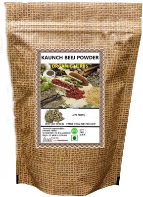 ORGANIC HERBS PREMIUM KAUNCHBEEJ (MACUNA PRURIENS )POWDER400 GM(400 g)