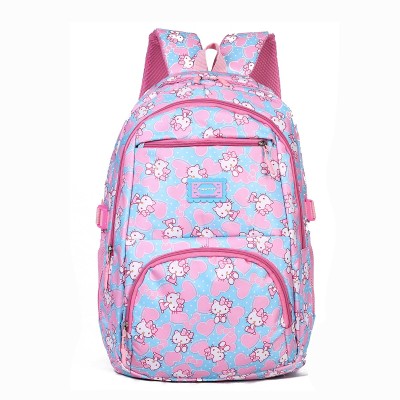 Tinytot SB061_02 School Backpack School Bag Waterproof School Bag(Pink, Blue, 26 L)