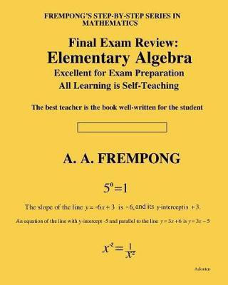 Final Exam Review(English, Paperback, Frempong A a)
