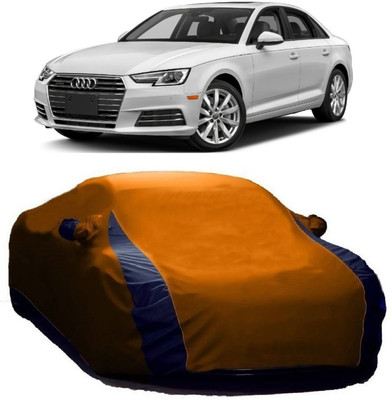 AutoKick Car Cover For Audi A4 (With Mirror Pockets)(Multicolor)
