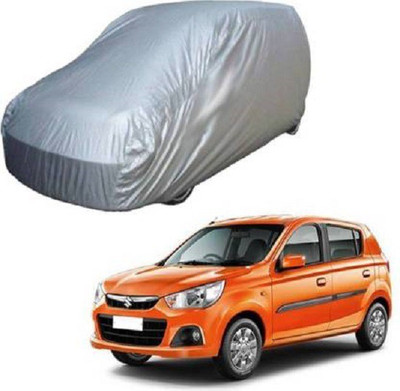 SS Mart Car Cover For Maruti Suzuki Alto K10 (Without Mirror Pockets)(Silver)