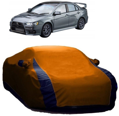AutoKick Car Cover For Mitsubishi Lancer Evolution (With Mirror Pockets)(Multicolor)