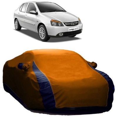 AutoKick Car Cover For Tata Indigo eCS (With Mirror Pockets)(Multicolor)