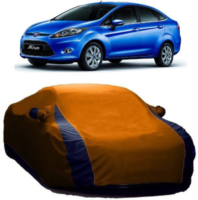 AutoKick Car Cover For Ford Fiesta Classic (With Mirror Pockets)(Multicolor)