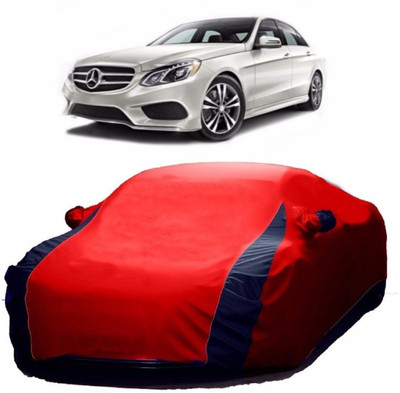 MoTRoX Car Cover For Mercedes Benz E280 Cdi (With Mirror Pockets)(Blue, Red)