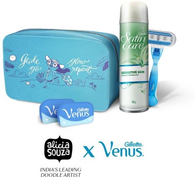 Gillette Venus Hair Removal Regimen Kit  (4 Items in the set)