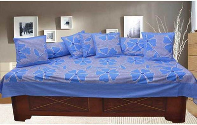 85% OFF on hargunz Cotton Floral Diwan Set 85% OFF on hargunz Cotton Floral Diwan Set