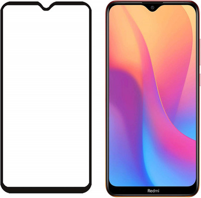 SMARTCASE Edge To Edge Tempered Glass for REDMI 8A(Pack of 1)