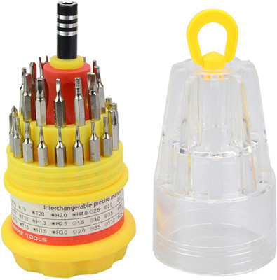 Aryshaa 31 in 1 Screwdriver(Pack of 1) Standard Screwdriver Set(Pack of 1)