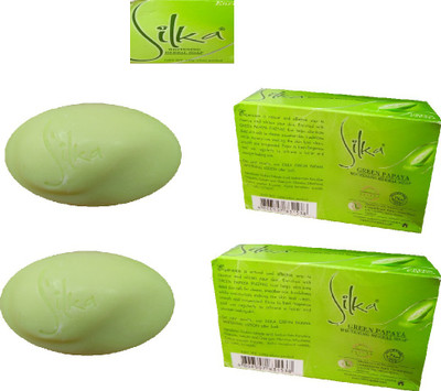 SILKA Papaya Soap For Spot Removal(135 g)