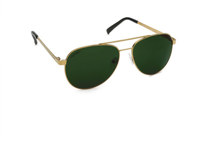 Fastrack Aviator Sunglasses(For Men & Women, Green)