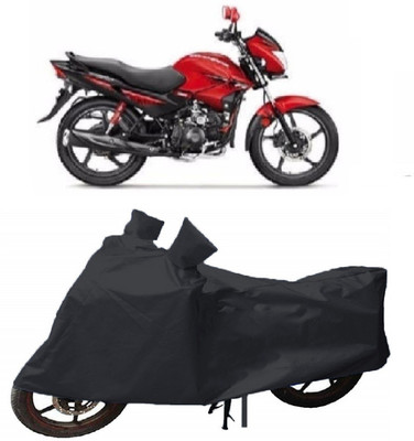 Shree ji traders Two Wheeler Cover for Hero(Glamour FI, Black)