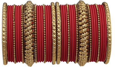Chinar jewels Alloy, Metal Bangle Set(Pack of 38)